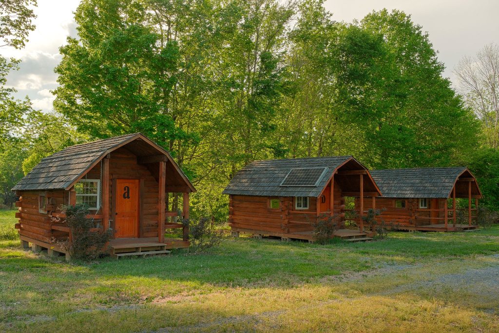 family vacation Wildfoot RV Park cabin