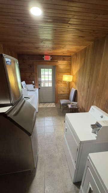 Laundry for guests at Wildfoot RV Park