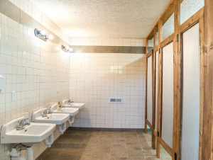 Bathroom at 2Goods wildfoot RV Park
