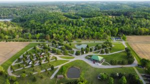 Over view of Wild Foot RV Park and surrounding area