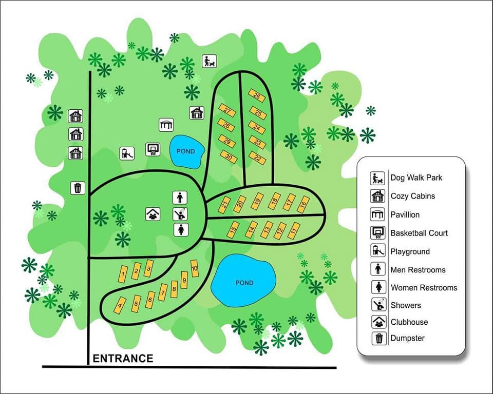 2Goods RV Park map