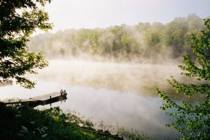 Beautiful View of Lake Malone early morning